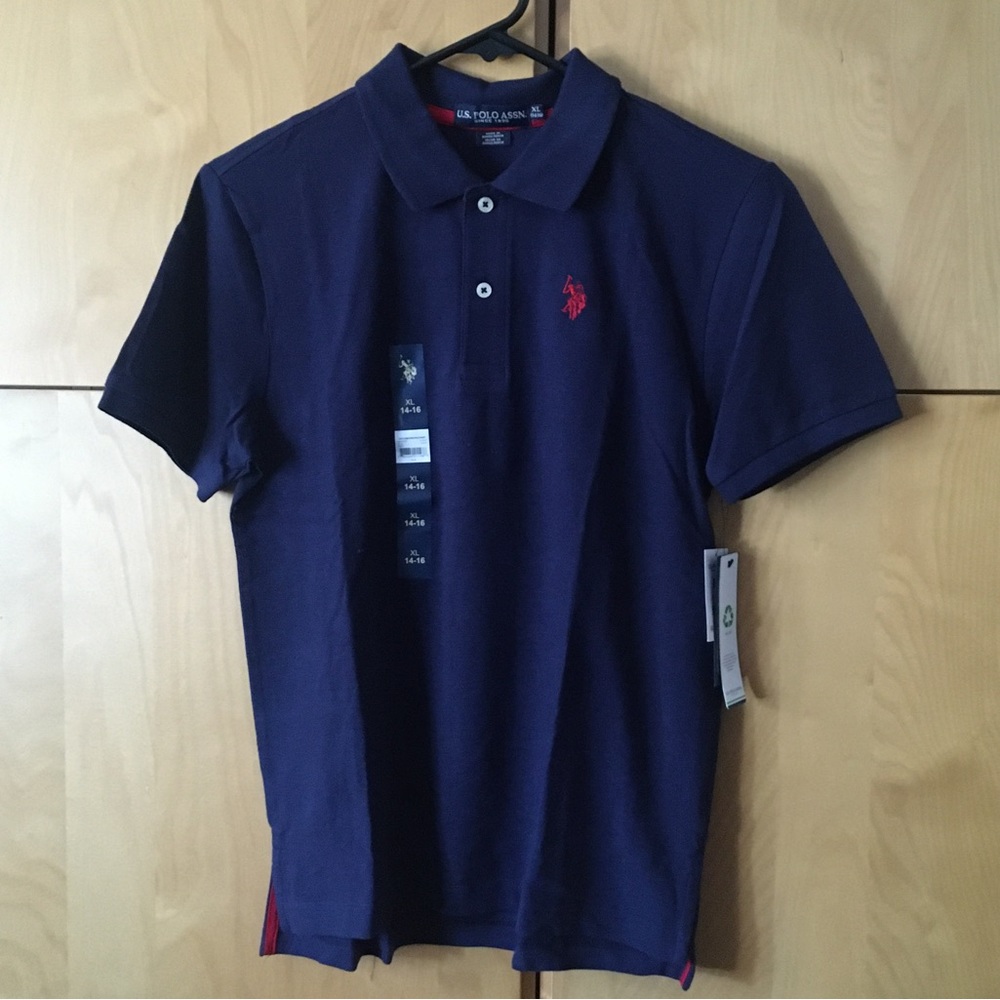 New, Kids Polo Shirt, Size XL, 14-16